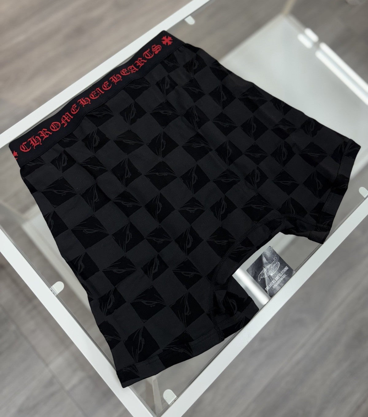 Size XXL - Chrome Hearts Matty Boy 99 Eyes Boxer Brief Shorts ' Black ' | NEW
