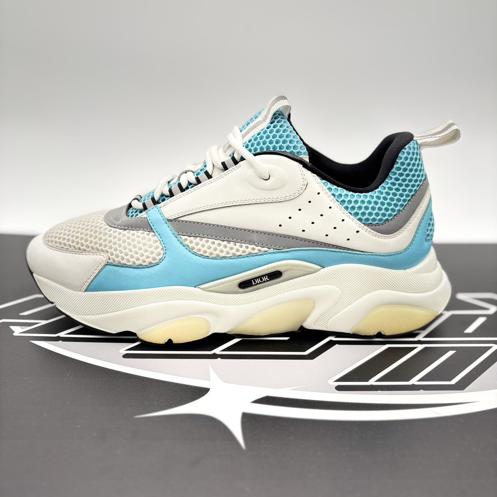 Size 45 EU (12 US) - Dior B22 ‘ White, Teal’ | GREAT CONDITION!