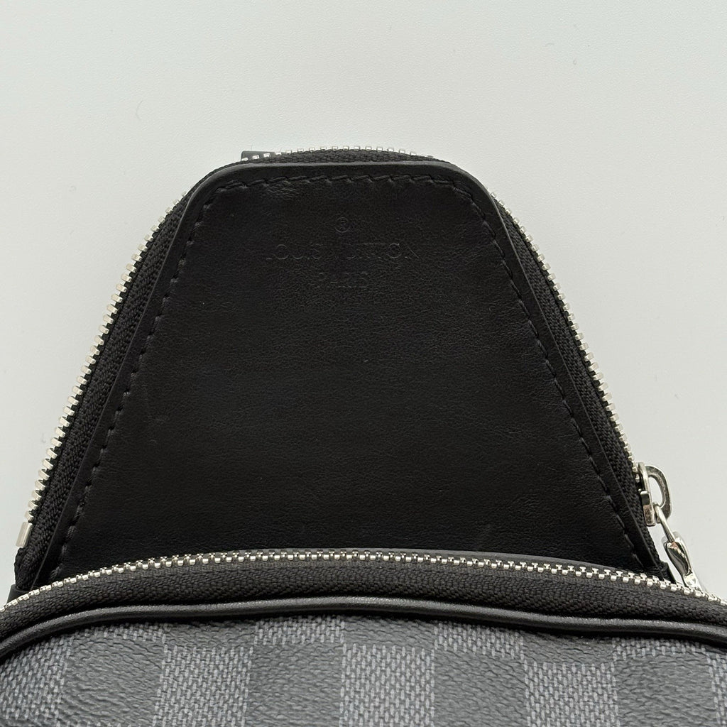 Louis Vuitton Sling Bag Damier Graphite Canvas ' Black ' | SUPER CLEAN!