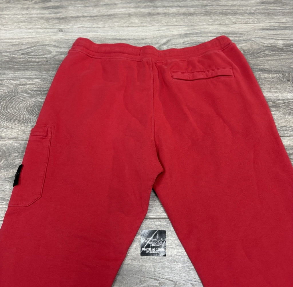 Size XXL - Stone Island Sweatpants ' Red ' | NEW!