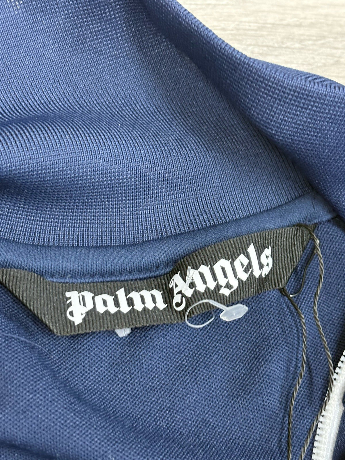 Size Large - Palm Angels Classic Track Jacket ' Navy Blue White ' | GREAT COND!