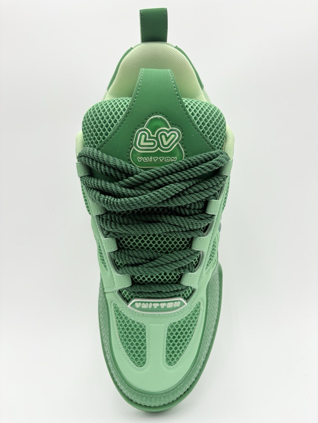 Size 7.5 LV (8.5-9 US) - Louis Vuitton Skate ' Green ' | EXCELLENT CONDITION!