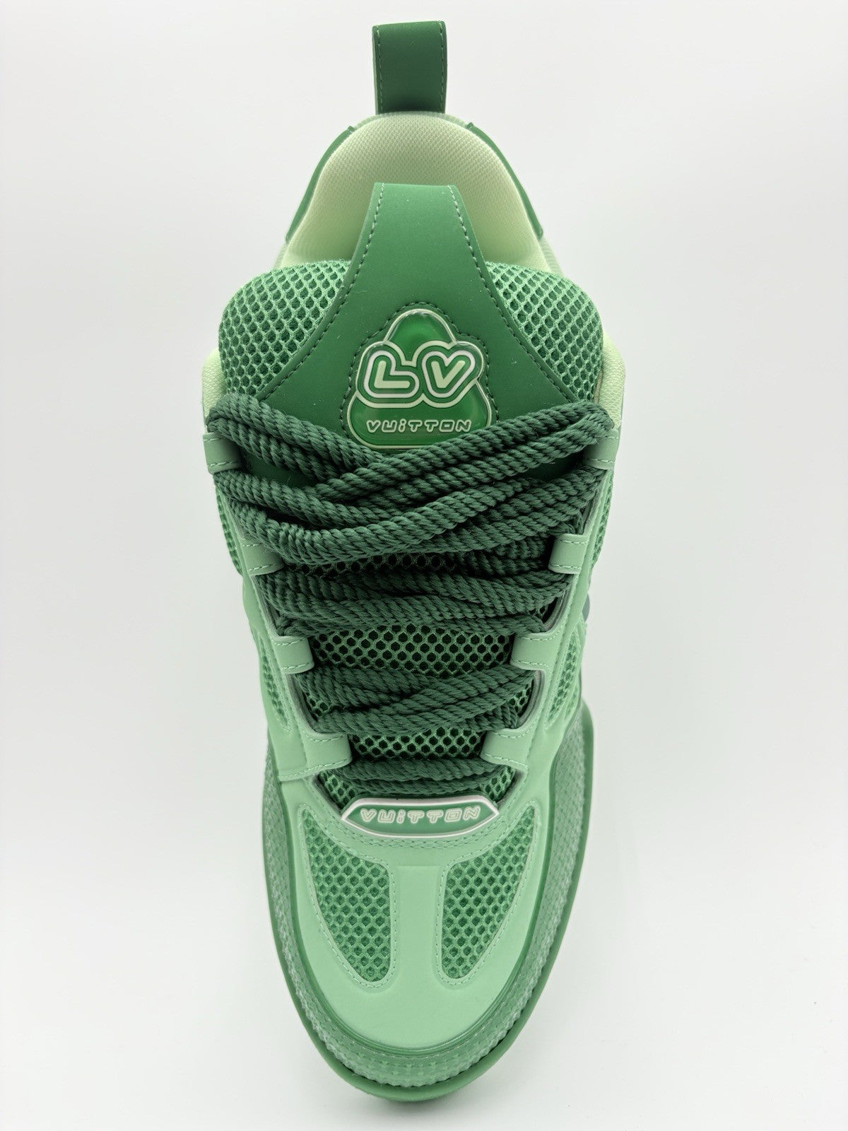 Size 7.5 LV (8.5-9 US) - Louis Vuitton Skate ' Green ' | EXCELLENT CONDITION!