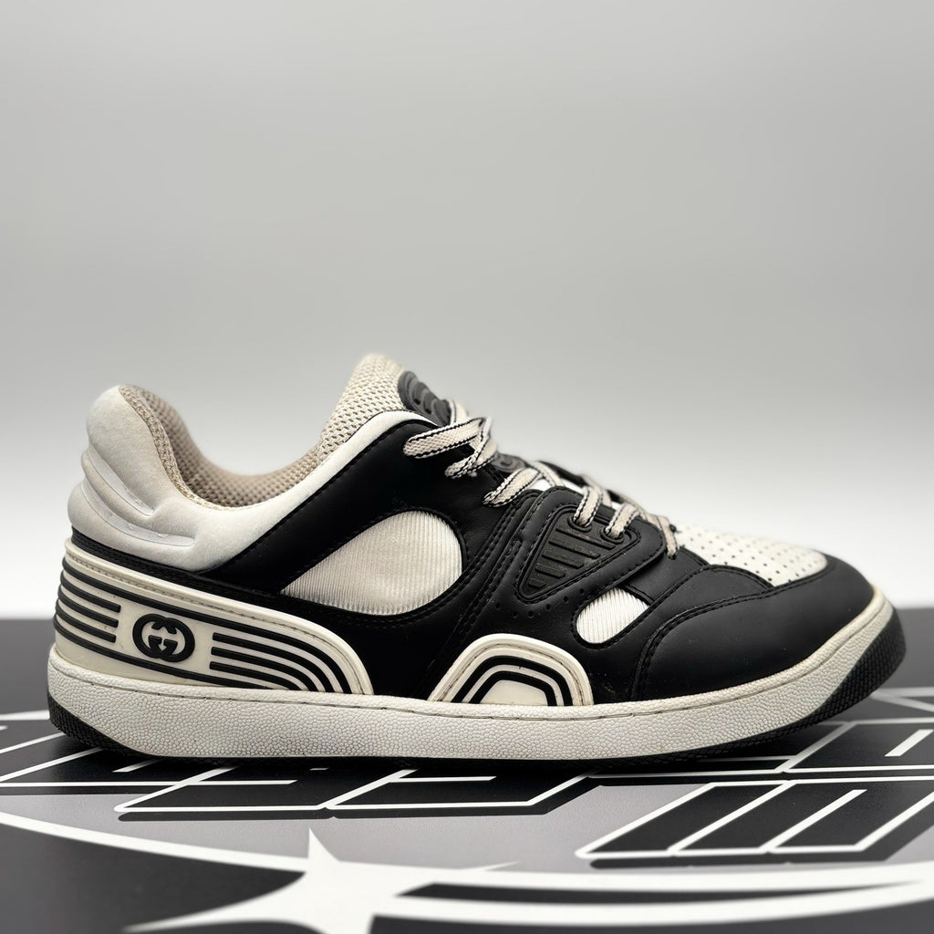 Size 10 G ( 10.5 US) - Gucci Basket ‘ White, Black ‘