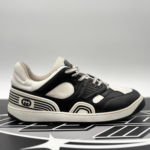 Size 10 G ( 10.5 US) - Gucci Basket ‘ White, Black ‘