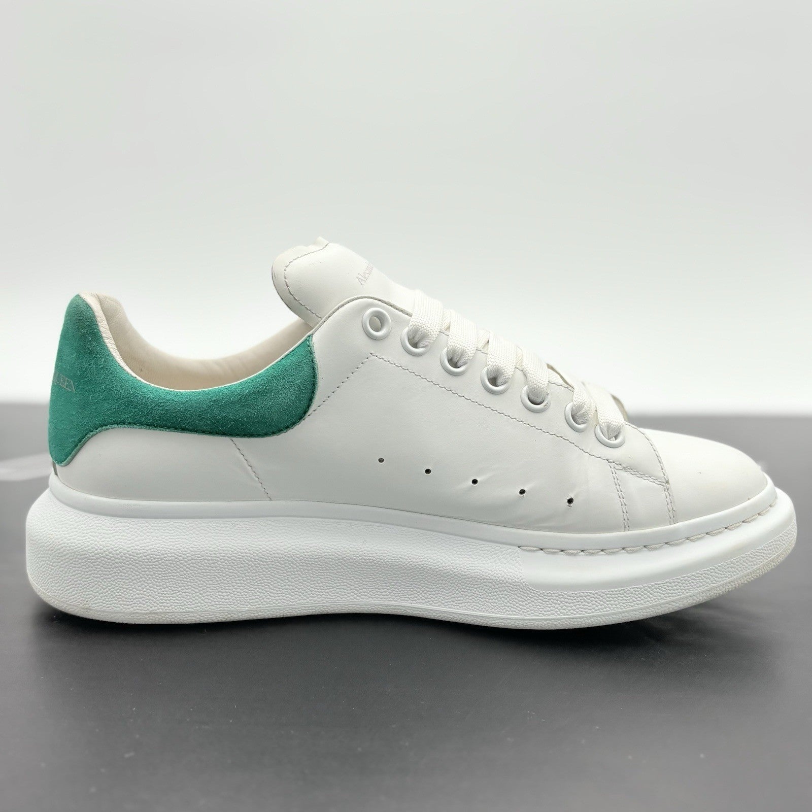 Size 42 (9 US) Alexander McQueen Oversized ' White Aruba Blue ' | GOOD CONDITION