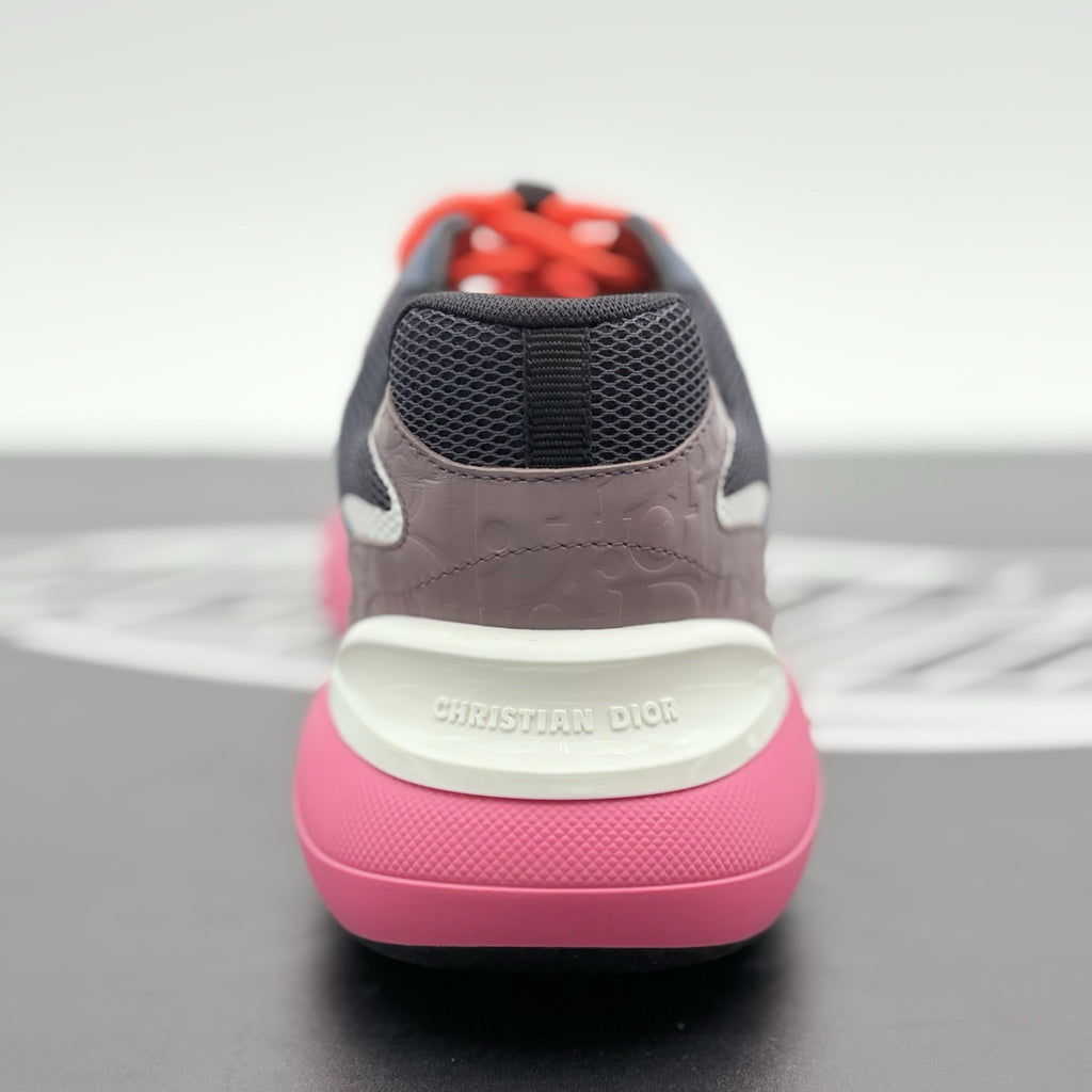 Size 41 (8 US) - Dior Mens B24 ' Muave Pink Navy ' Low Top | ONLY TRIED ON!