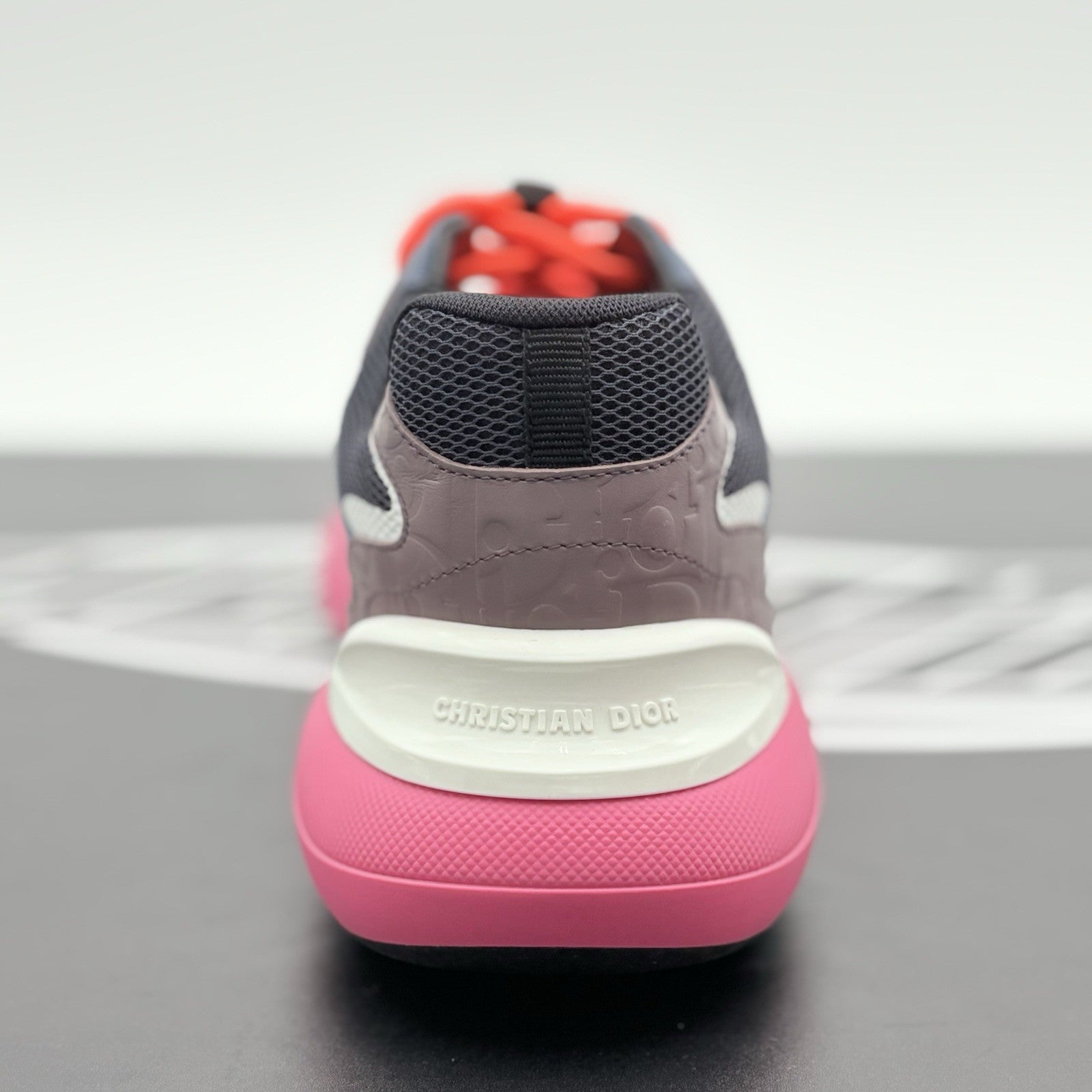 Size 41 (8 US) - Dior Mens B24 ' Muave Pink Navy ' Low Top | ONLY TRIED ON!