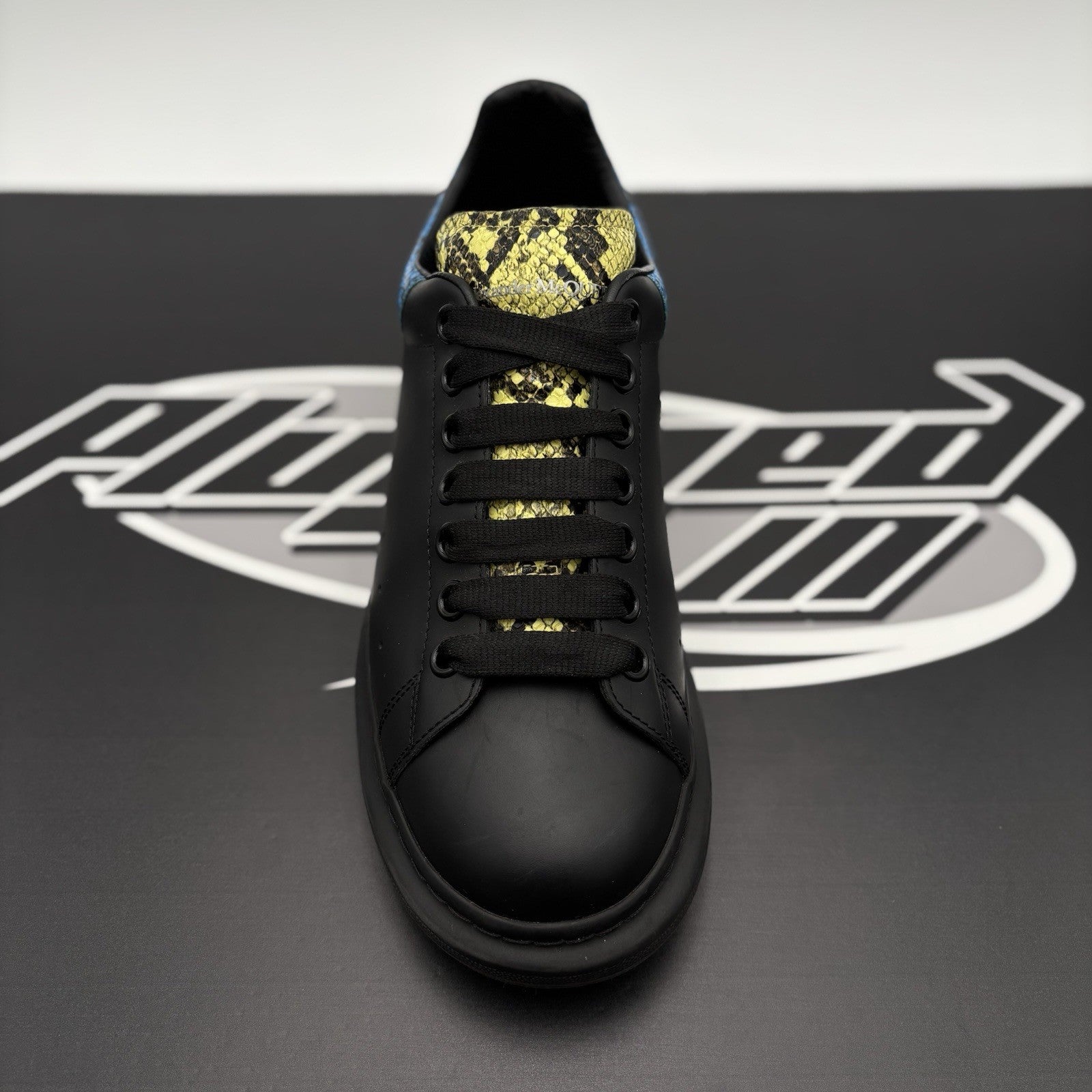 Size 41 (8 US) - Alexander McQueen Oversized ' Black ' | GREAT CONDITION!