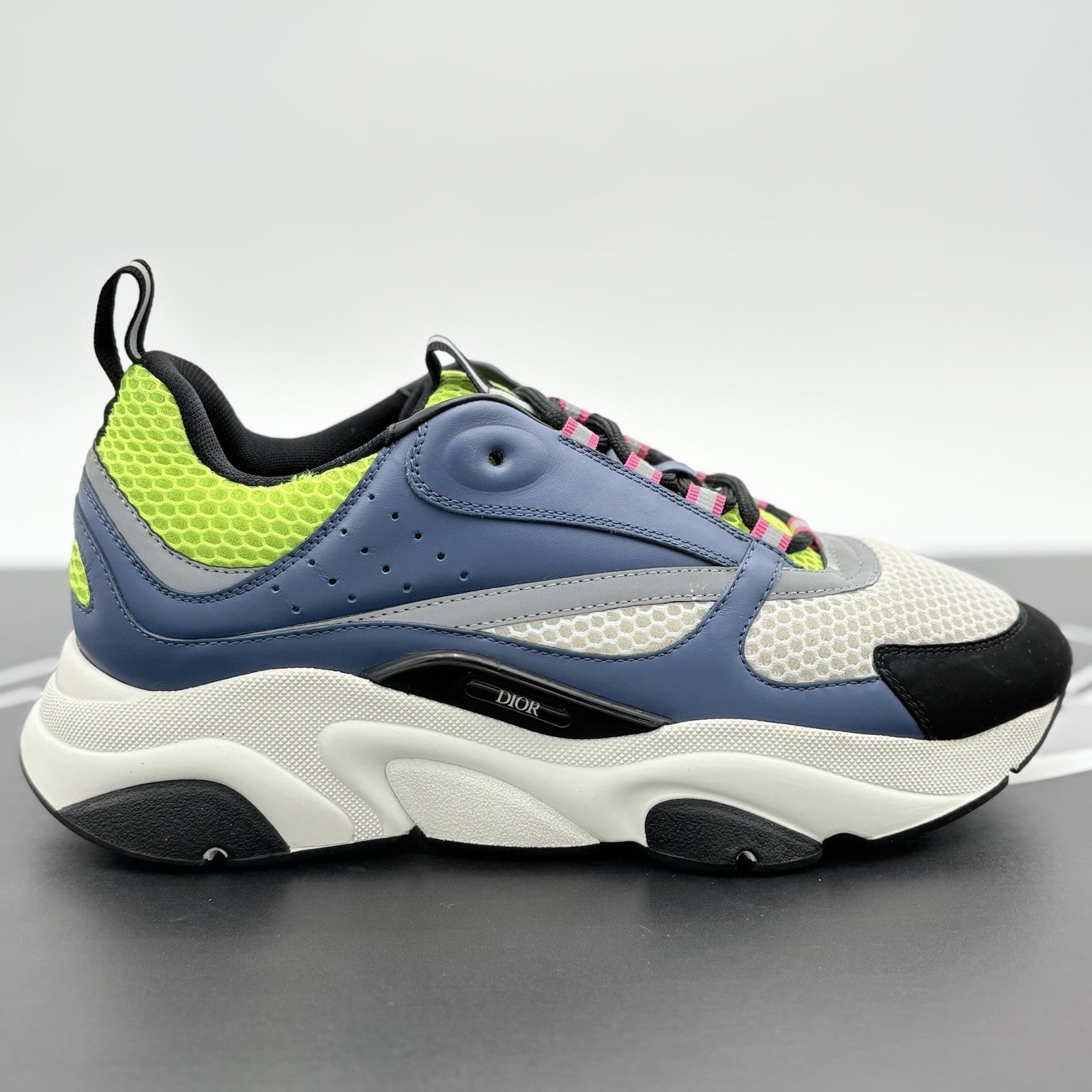 Size 42 (9 US) - Dior B22 Sneaker ' Blue Lime ' | SUPER CLEAN!