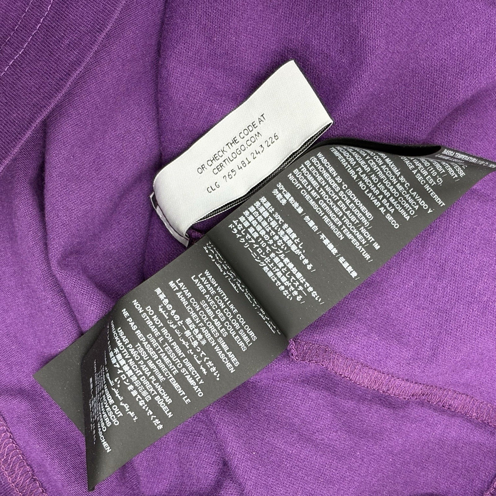 Size Medium - Palm Angels Bear Classic Tee ' Purple Brown ' | GREAT CONDITION!