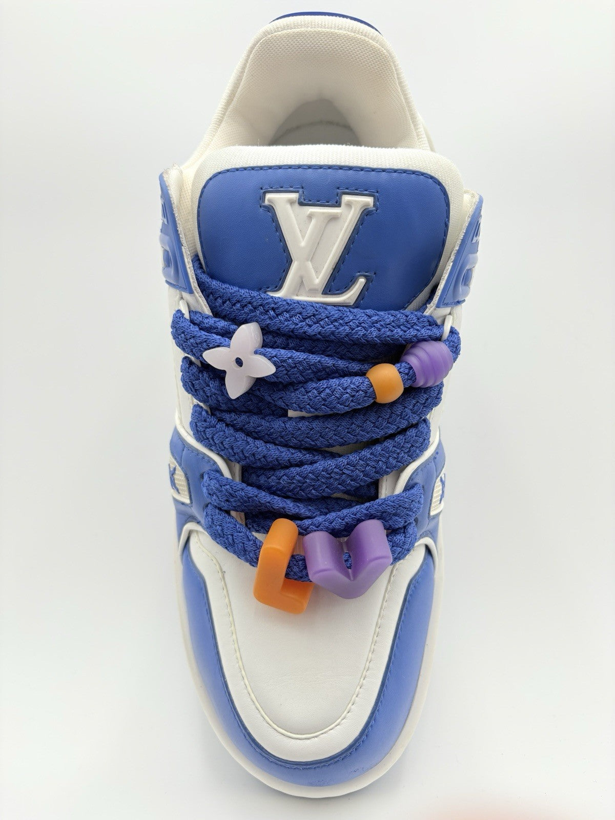 Size 9 LV (10-10.5 US) - Louis Vuitton Maxi ' Blue White ' | GREAT CONDITION!