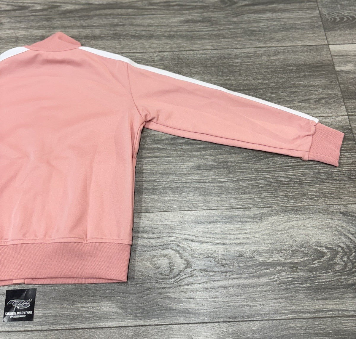 Size 10 - Palm Angels Classic Track Jacket ' Pink White ' | NEW!