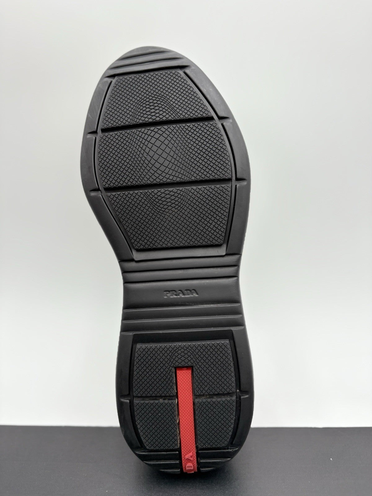 Size 10 UK (11 US) Prada Americas Cup ' Black White Red ' | SUPER CLEAN!