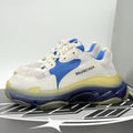 Size 43 (10 US) Balenciaga Triple S Clear Sole ' White Blue ' | GREAT CONDITION!