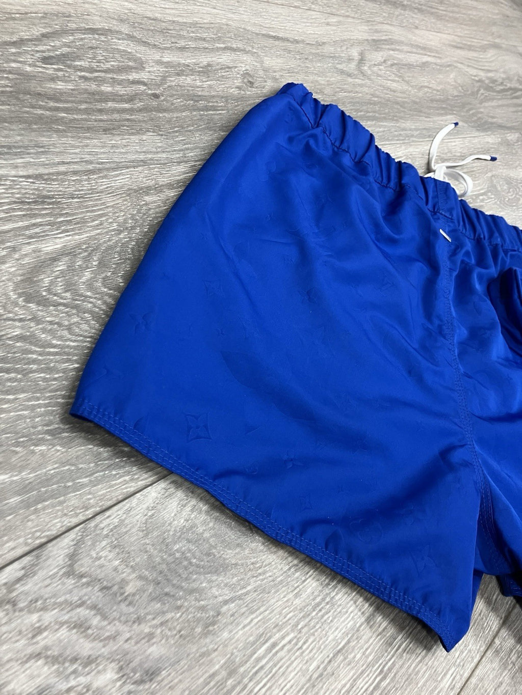 Size M - Louis Vuitton Monogram Swim Board Shorts ' Blue France ' | SUPER CLEAN!