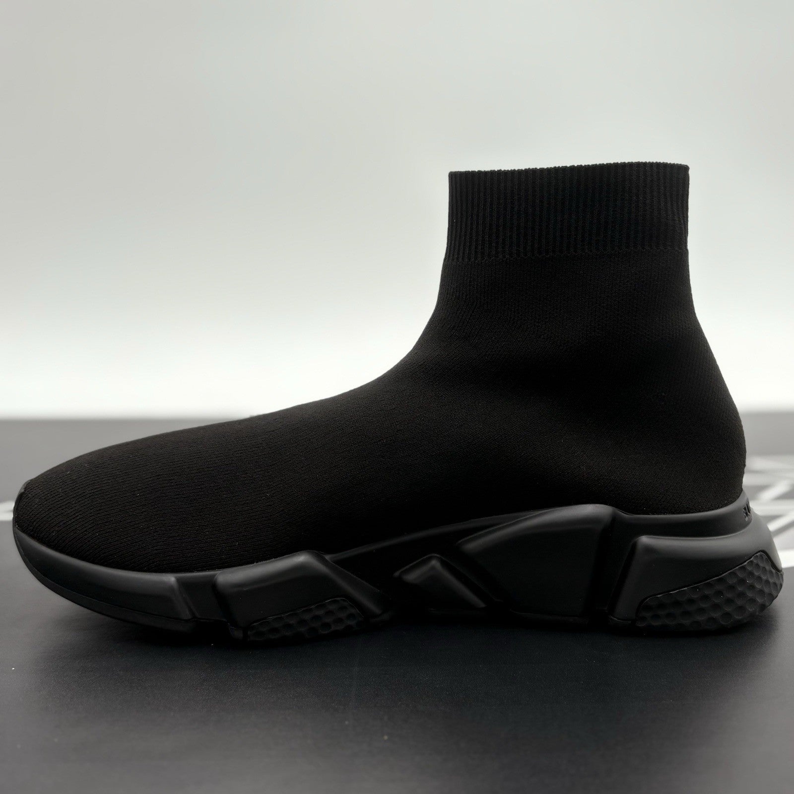 Size 41 (8 US) - Balenciaga Speed Graffiti Trainer  ' Black ' | BRAND NEW