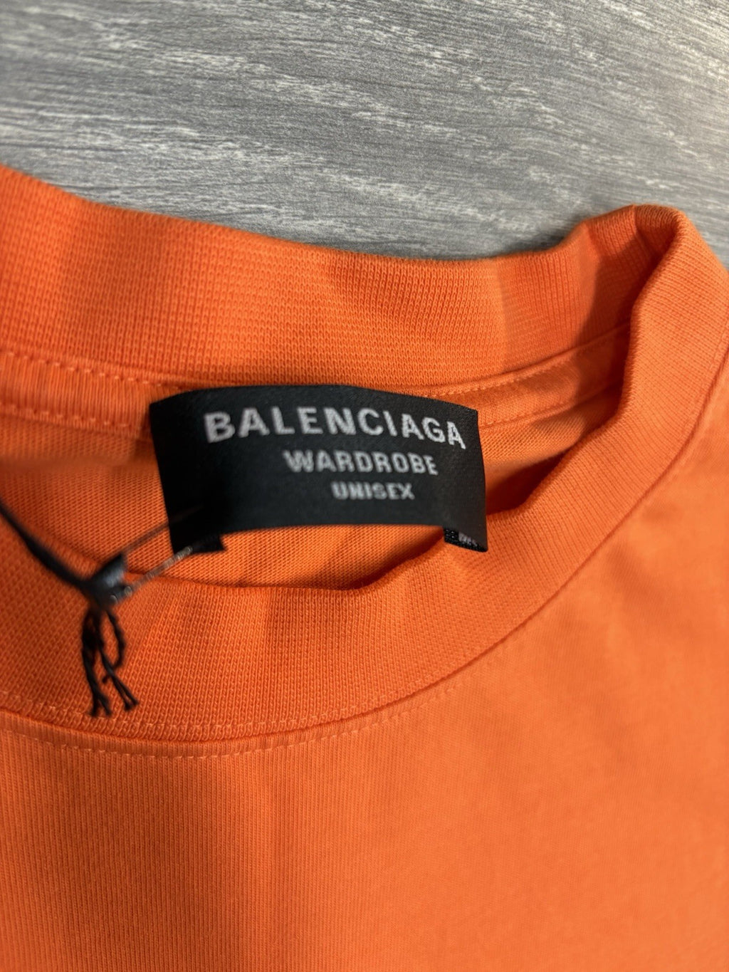 Size XS - Balenciaga Casual T-Shirt ' Fluorescent Orange ' | NEW!