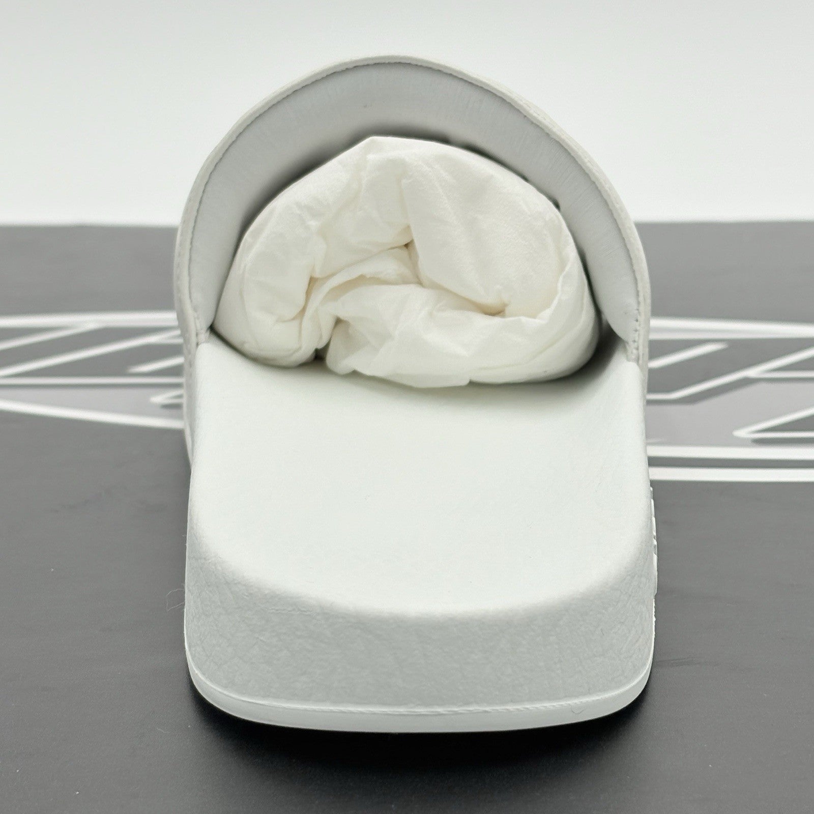 Size 8 G (8.5 US) Gucci Slide " Original Gucci - White " | NEW!