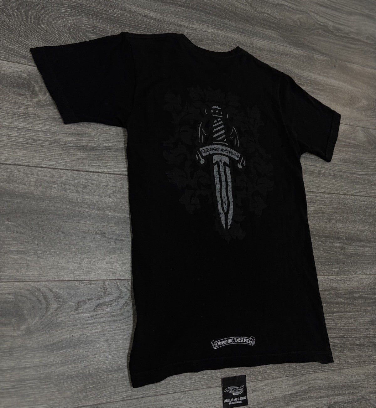 Size Small - Chrome Hearts Dagger Motif T-Shirt ' Black ' | GOOD CONDITION!