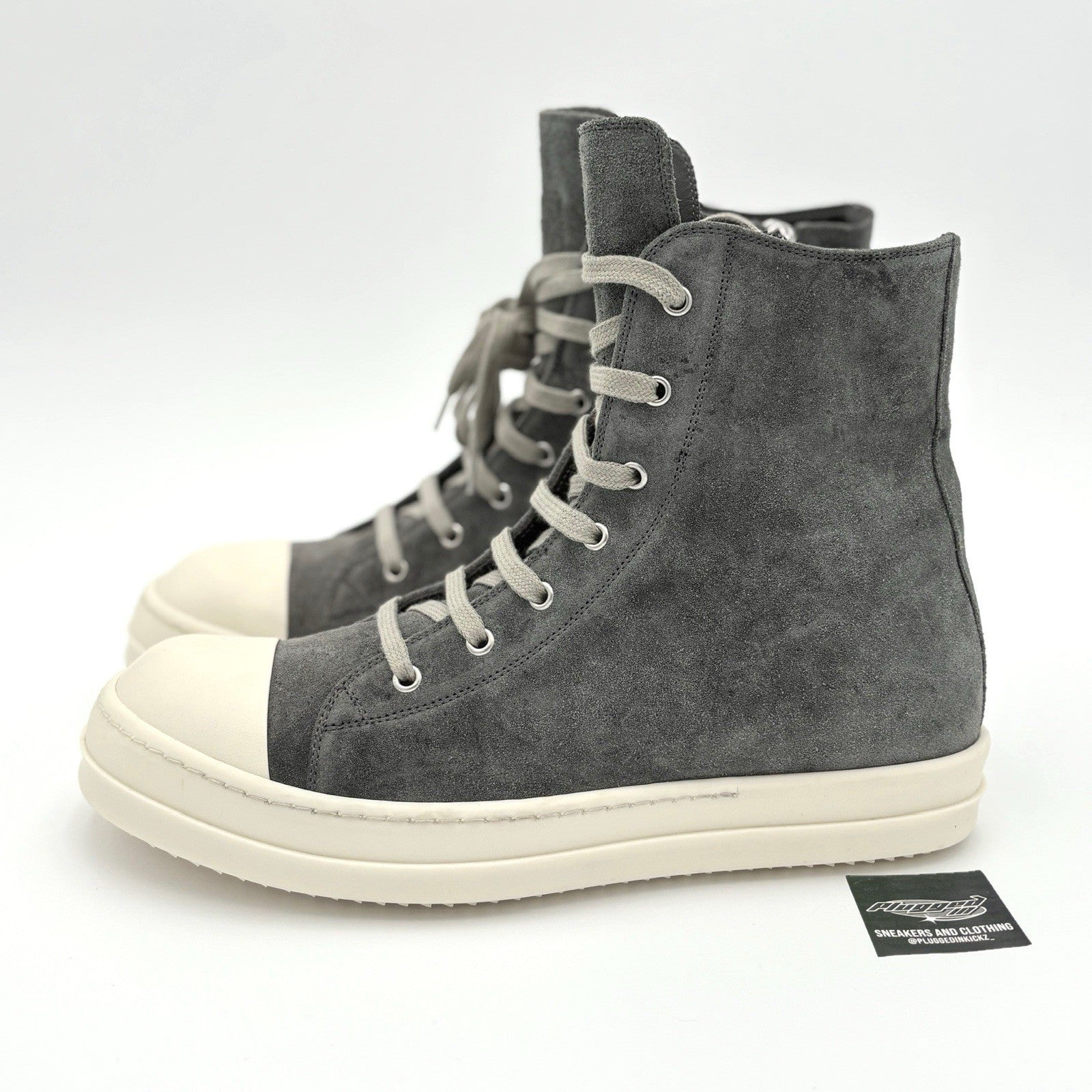 Size 43 (10 US) - Rick Owens Porterville DRKSHDW HIGH ' Dark Dust ' | CLEAN!