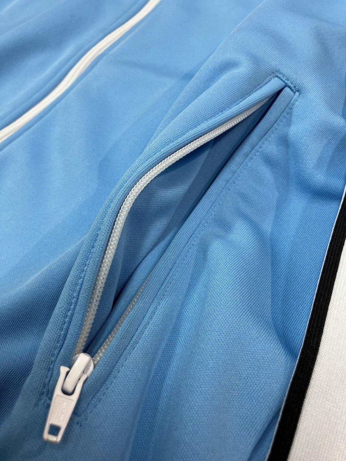 Size Large - Palm Angels Classic Track Jacket ' Light Blue ' | EXCELLENT COND!