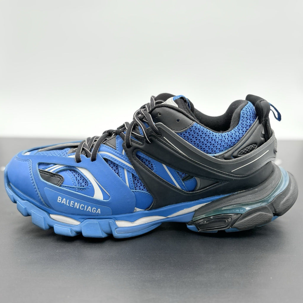 Size 46 (13 US) - Balenciaga Track Sneaker ' Blue Black ' | SUPER CLEAN!
