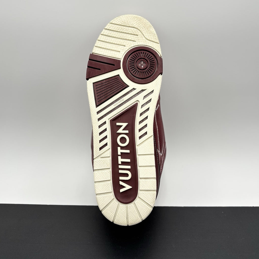 Size 13 LV (14-14.5 US) Louis Vuitton Skate ' Bordeaux Red ' | GREAT CONDITION!