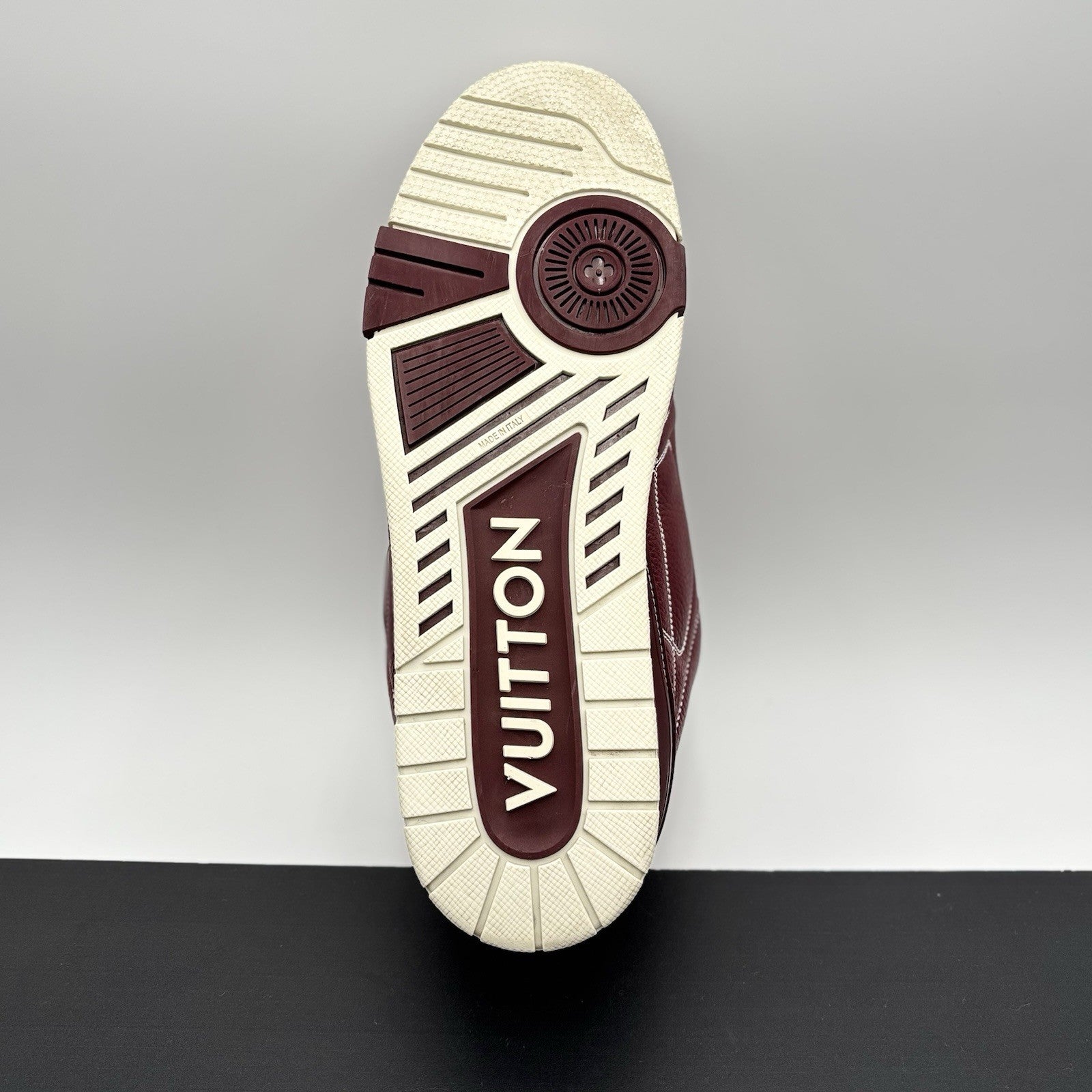 Size 13 LV (14-14.5 US) Louis Vuitton Skate ' Bordeaux Red ' | GREAT CONDITION!