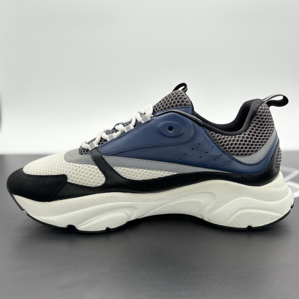 Size 48 (15 US) Dior B22 Sneaker ' Navy Black White ' | SUPER CLEAN!