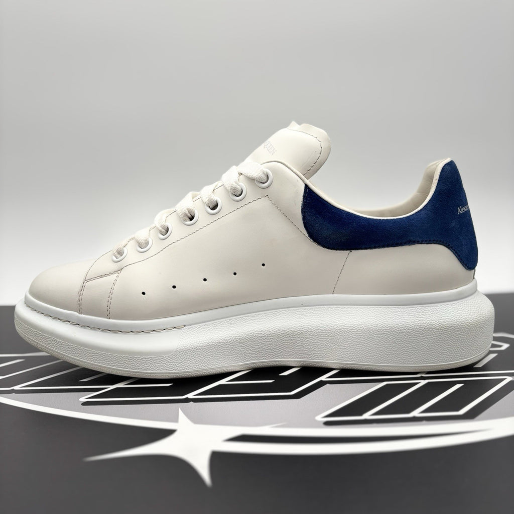 Size 45 (12 US) - Alexander McQueen Oversized ' White, Blue ' | GREAT CONDITION!