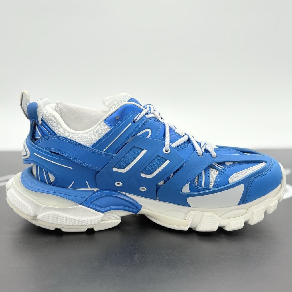 Size 39 (6 US) - Balenciaga Track LED Sneaker ' White Blue ' | BRAND NEW