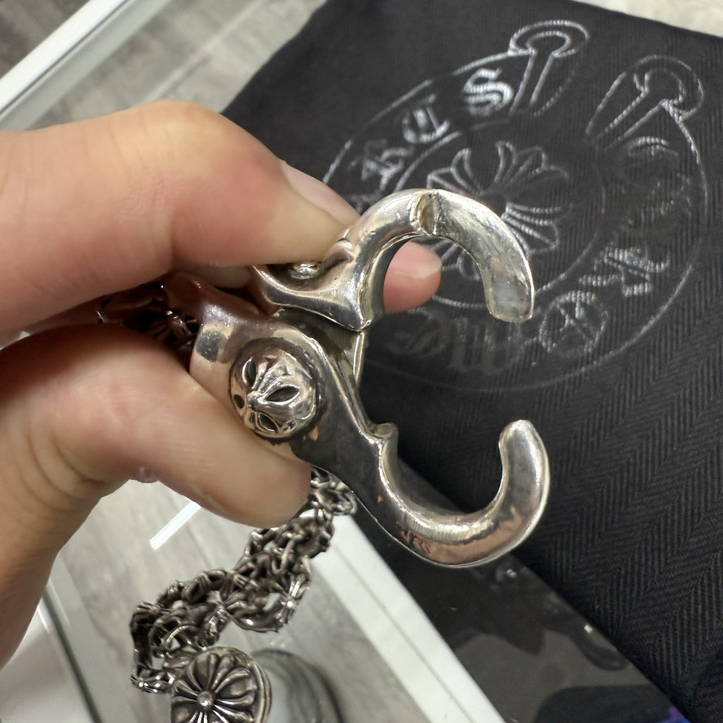 Chrome Hearts Bracelet | 925 Sterling Silver | Fancy Link | LOBSTER CLASP
