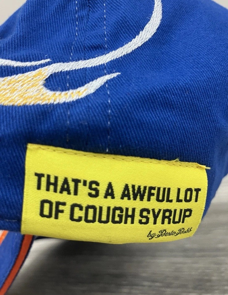 Thats A Awful Lot Of Cough Syrup Racing Hat | RARE | NEW!