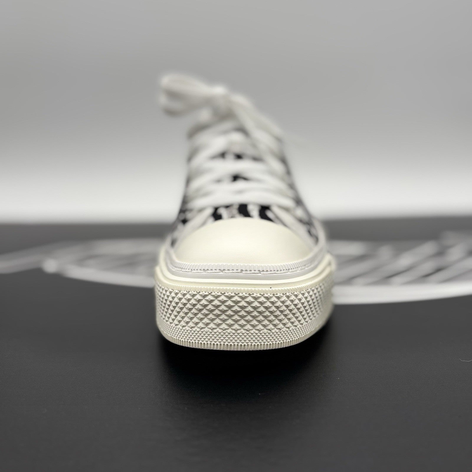 Size 43 (10US) Amiri Court Low ' White Leopard ' | Excellent!