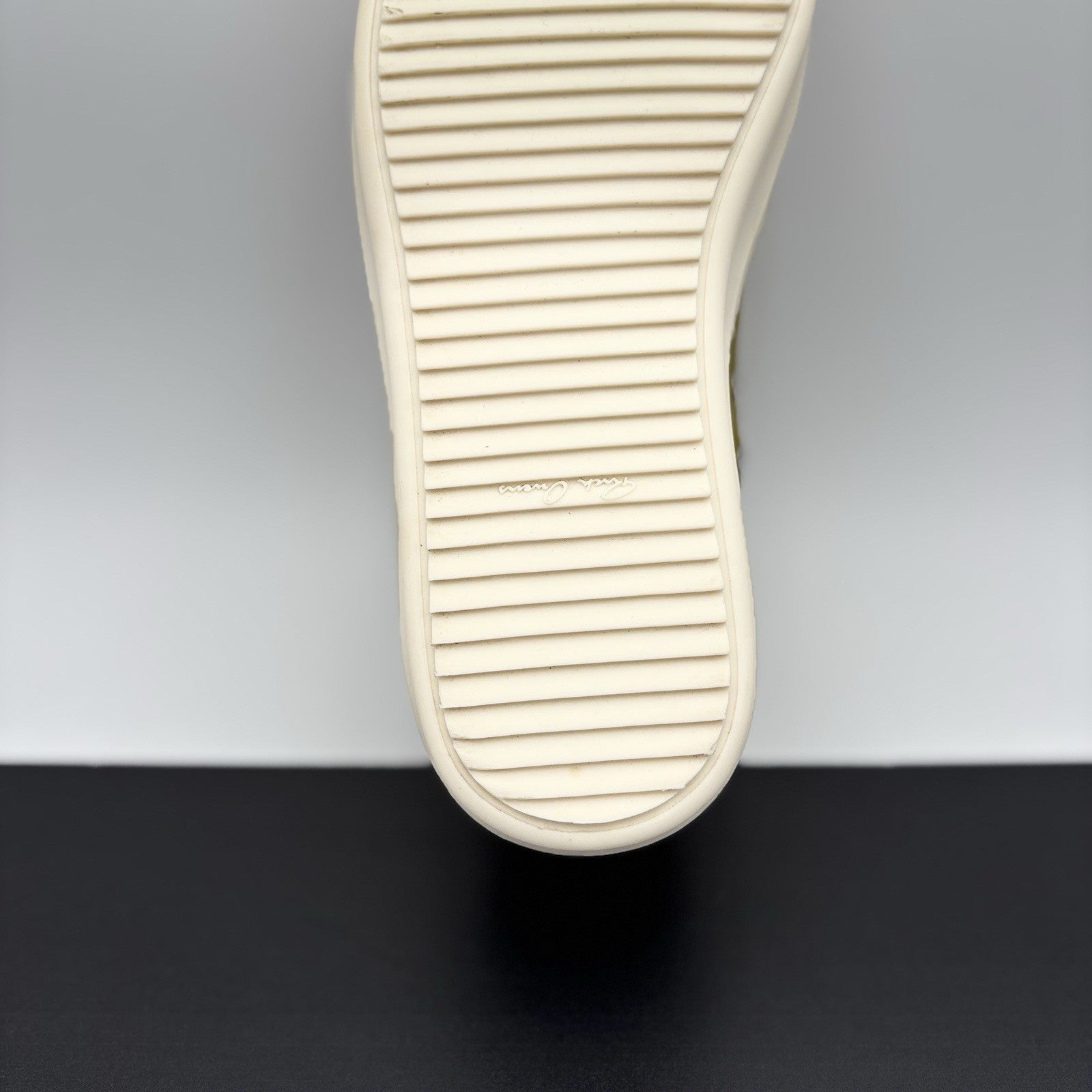 Size 44 (11 US) Rick Owens Low Leather  ' Acid Milk ' | GREAT CONDITION!