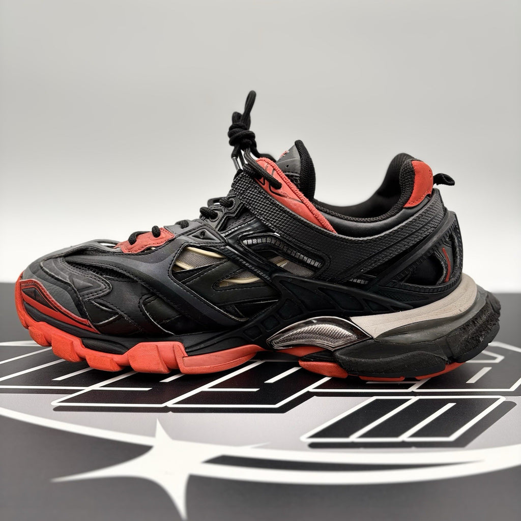 Size 42 (9 US) - Balenciaga Track 2 Trainer ' Black, Orange  '