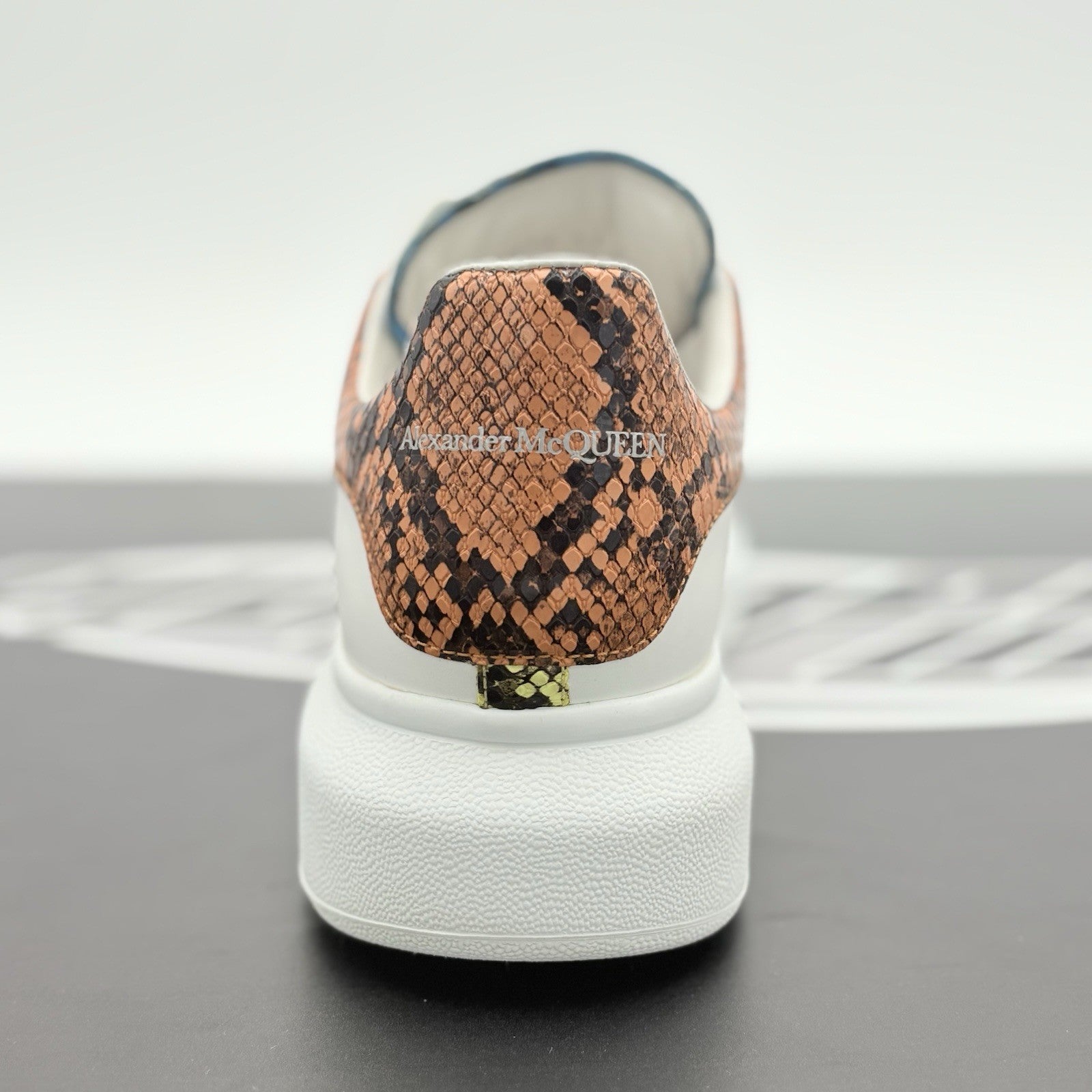 Size 41 (8 US) Alexander McQueen ' White Multi Snake Print ' | SUPER CLEAN!