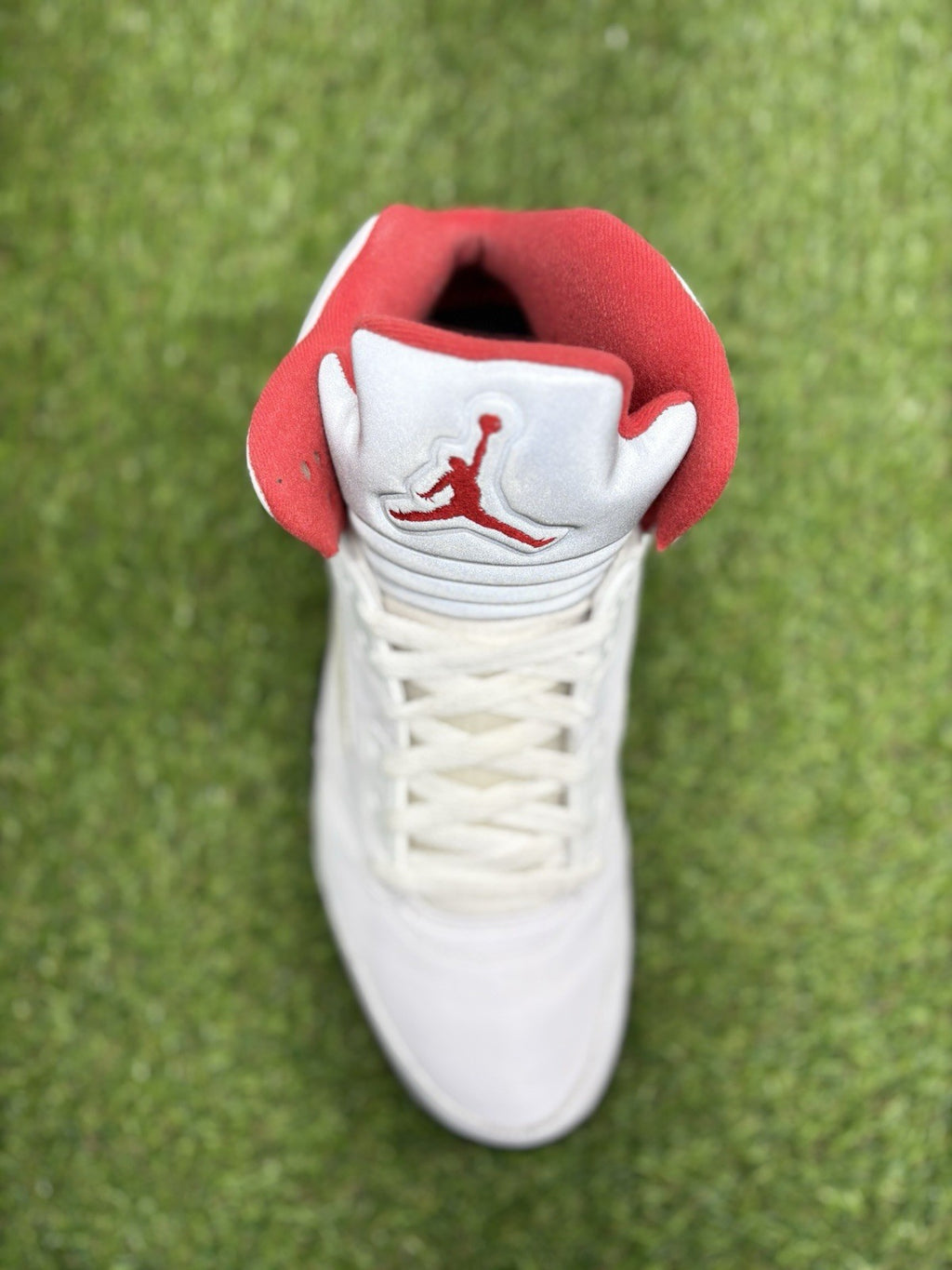 Size 9.5 - Air Jordan 5 Retro Mid ' Fire Red ' | GREAT CONDITION!