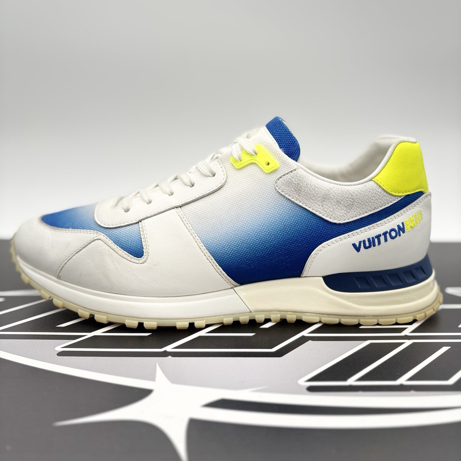 Size 7.5 LV (8.5-9 US) Louis Vuitton Run Away ' Eclipse Blue Gradation ' | CLEAN