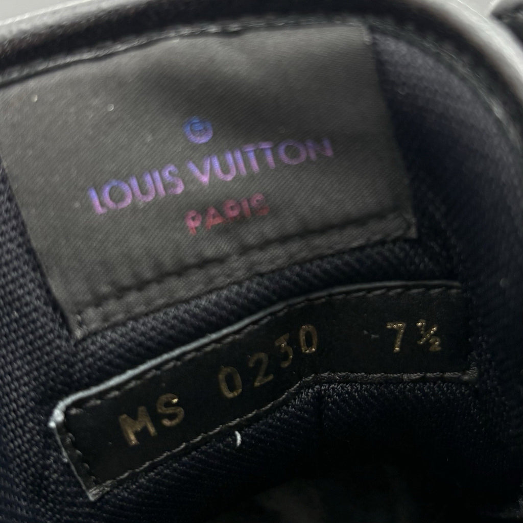Size 7.5 LV (8.5-9 US) - Louis Vuitton Rivoli High Top ' Black ' | SUPER CLEAN!