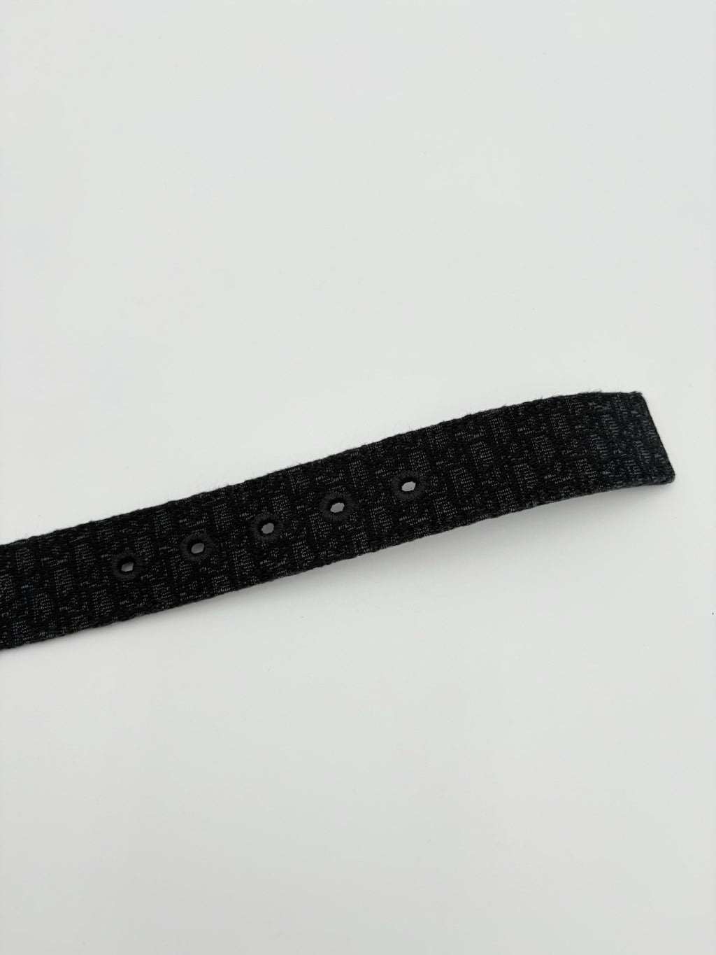 Dior Micro Oblique Jacquard Belt ' Black ' | SUPER CLEAN!