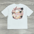 Size M - Amiri Airbrush Cotton T-Shirt ' White ' | GREAT CONDITION!