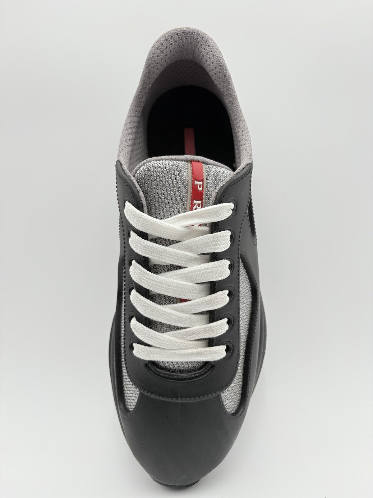 Size 40 (7 US) - Prada America's Cup Soft Rubber ' Black ' | SUPER CLEAN!