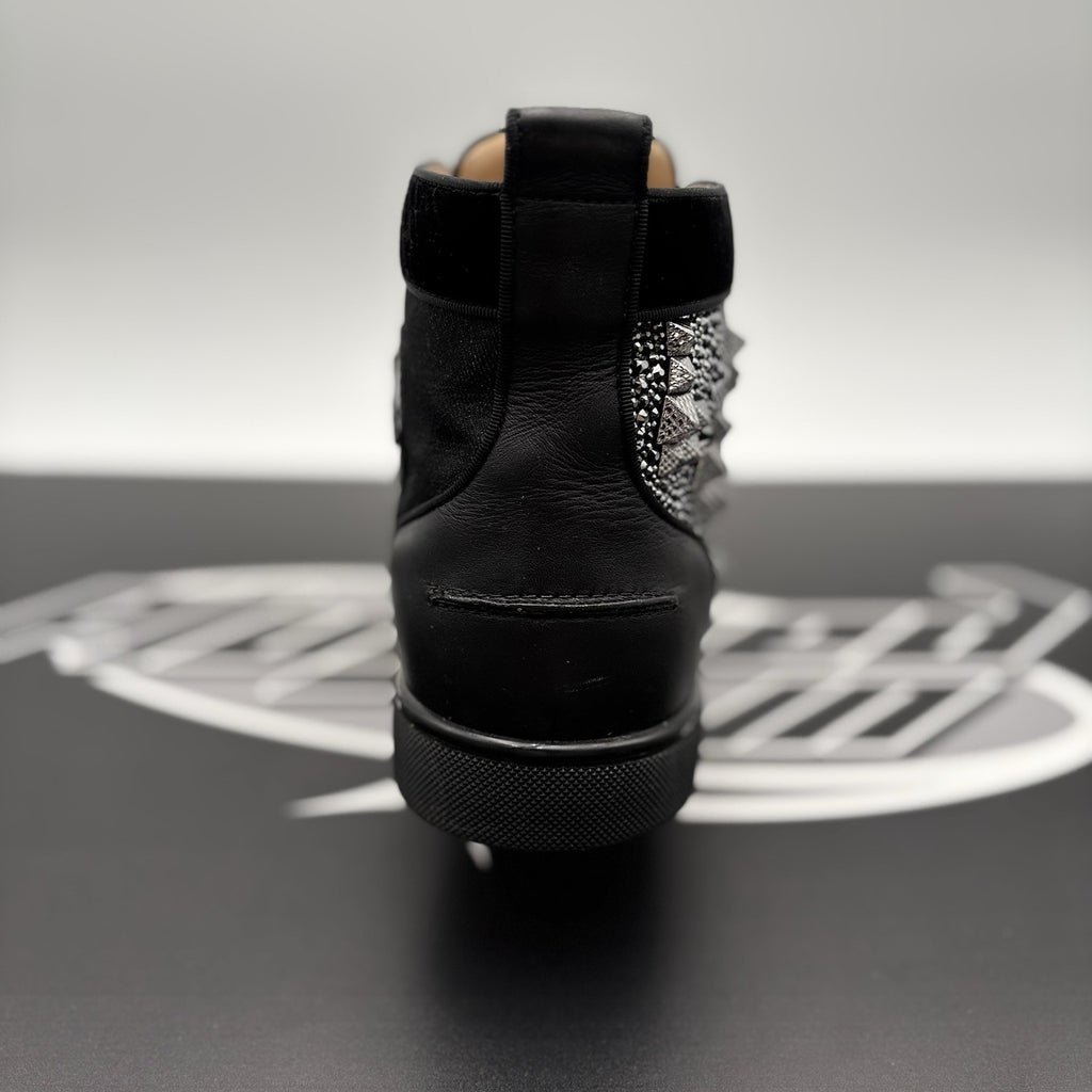 Size 43.5 (10.5 US) -Christian Louboutin Louis Max ' Multi Black ' | GREAT