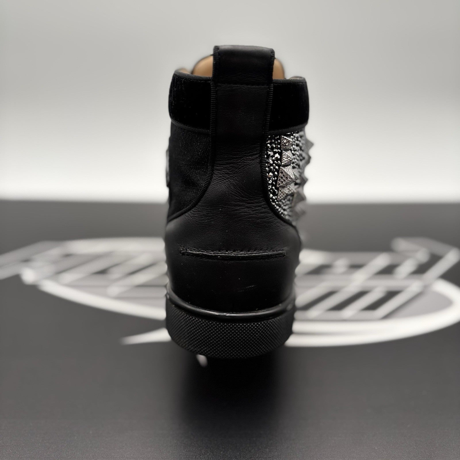 Size 43.5 (10.5 US) -Christian Louboutin Louis Max ' Multi Black ' | GREAT