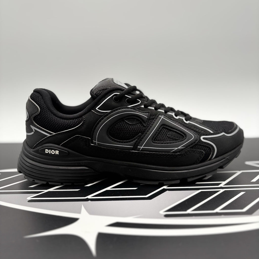 Size 41 (8 US) Dior B30 Reflective Sneaker ' Black ' | GOOD CONDITION!
