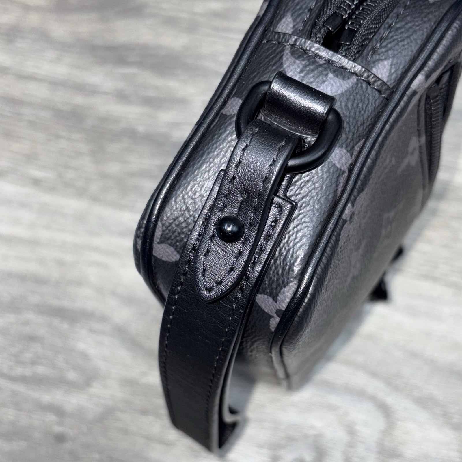 Louis Vuitton Pochette Volga Monogram Eclipse ' Black ' | SUPER CLEAN!