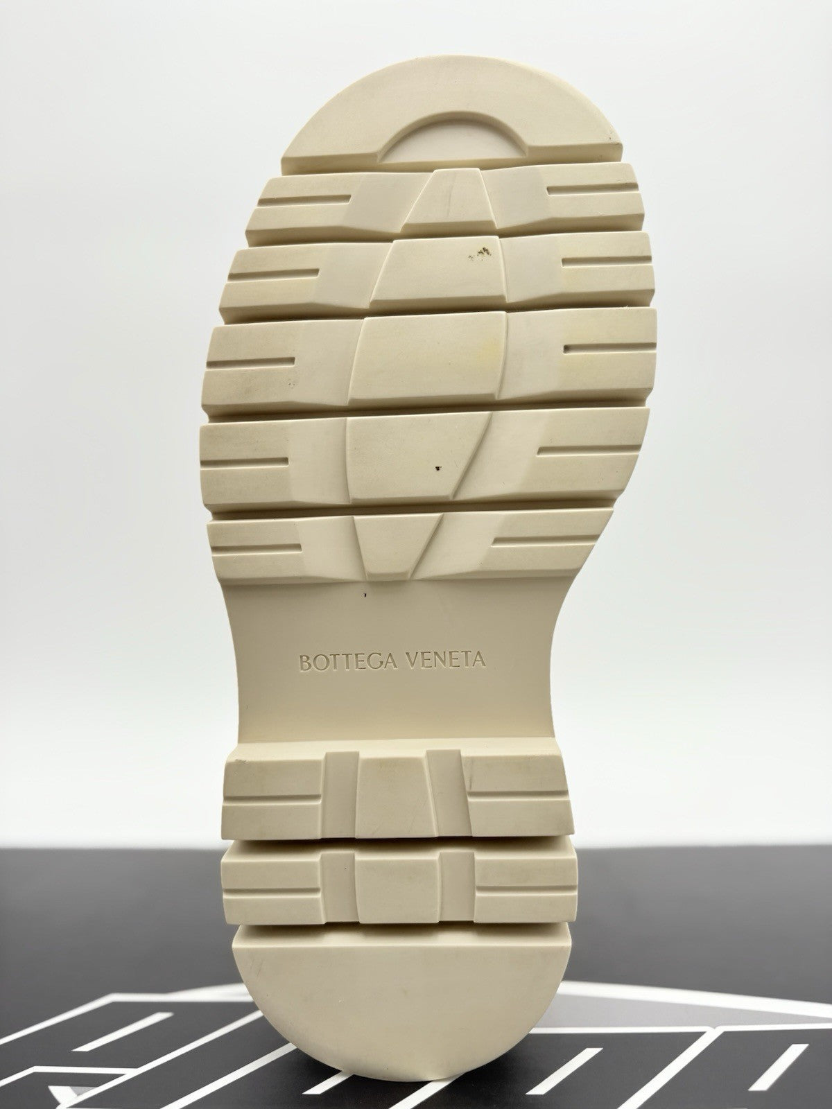 Size 40 (7 US) - Bottega Veneta Tire Boot ' Sea Salt ' | GREAT CONDITION!