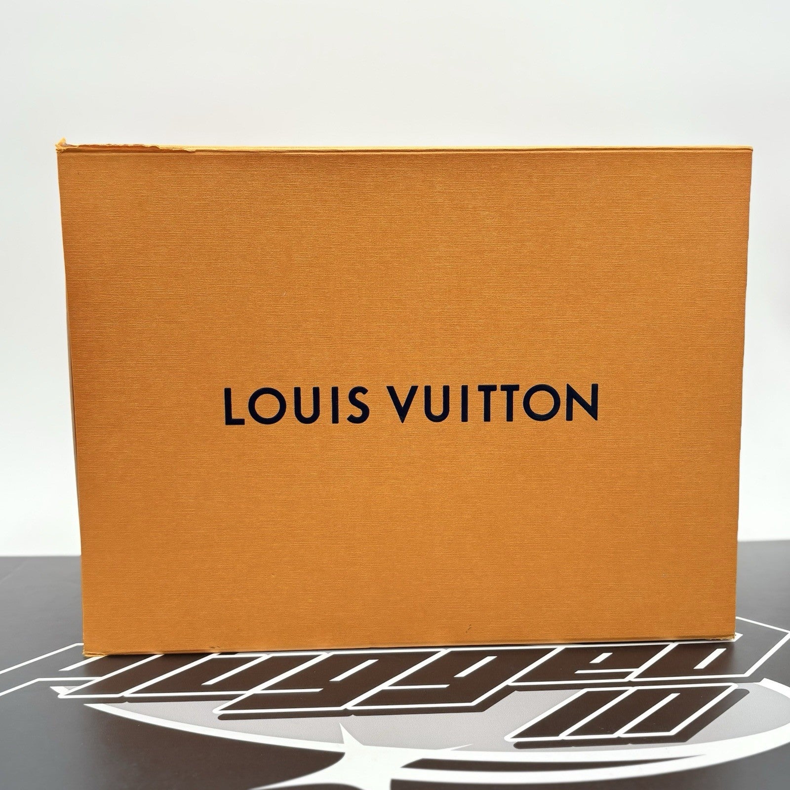 Size 11 LV (12-12.5 US) Louis Vuitton Trainer ' Black Blue ' | GREAT CONDITION!